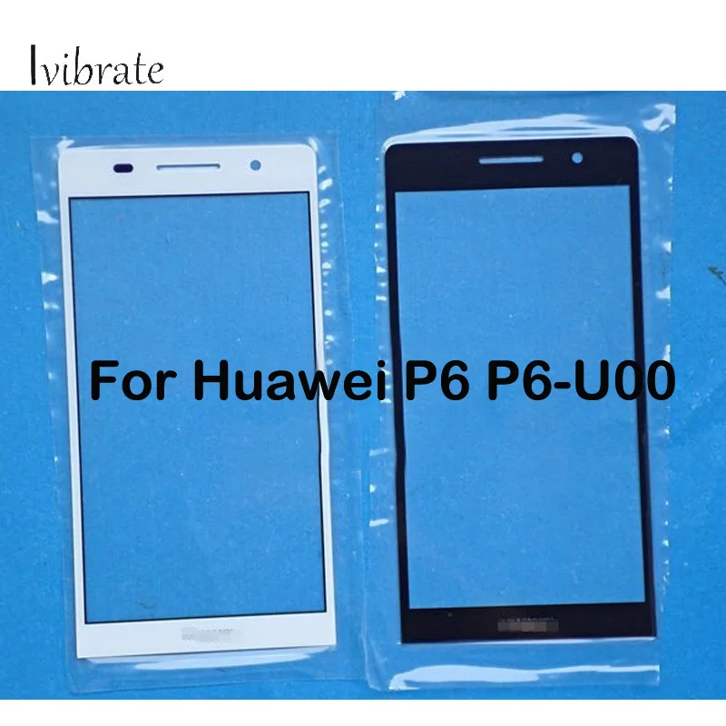 Высококачественный сенсорный экран для Huawei Ascend P6 2 шт. P 6 дигитайзер стеклянная