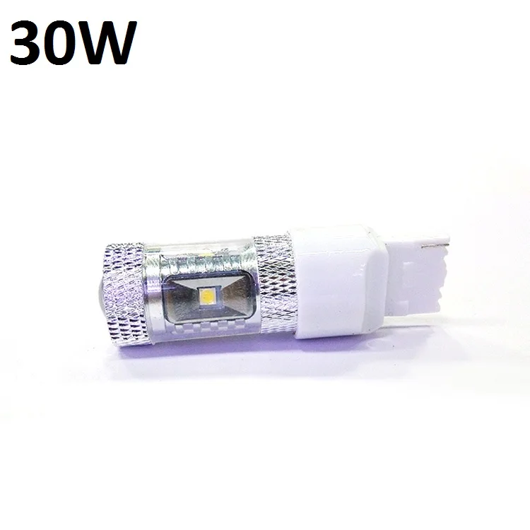 2 Шт. БЕЛЫЙ 50 Вт 7443/T20/S25W W21-5W 21 5 W3X16Q Двойной Нити Функция LED СВЕТ ЛАМПЫ