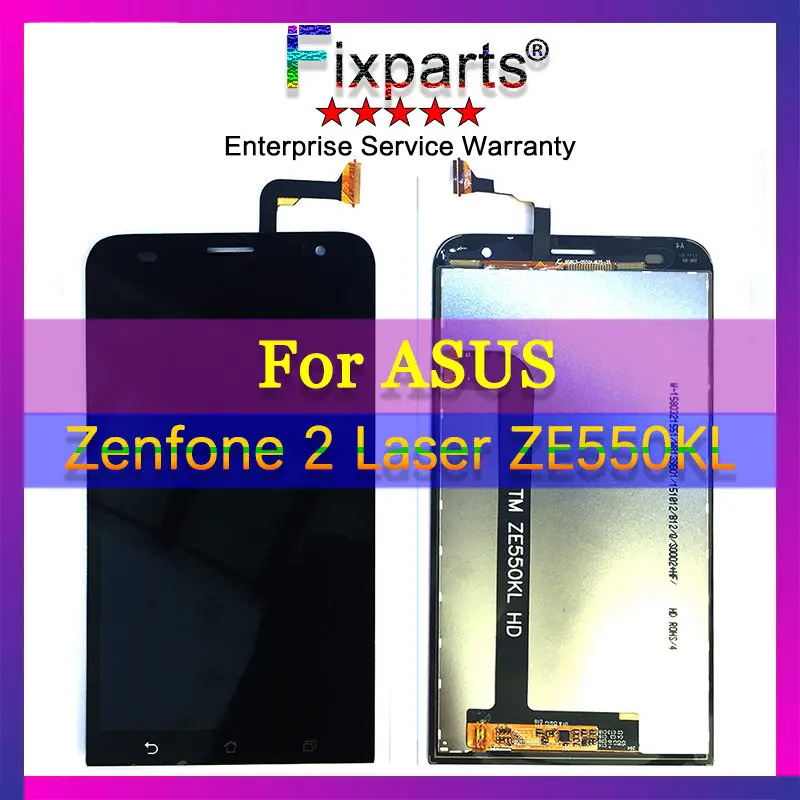 ЖК дисплей для Asus ZenFone 2 Laser ZE550KL LCD с сенсорным экраном дигитайзер сборка 5 ''Z00LD