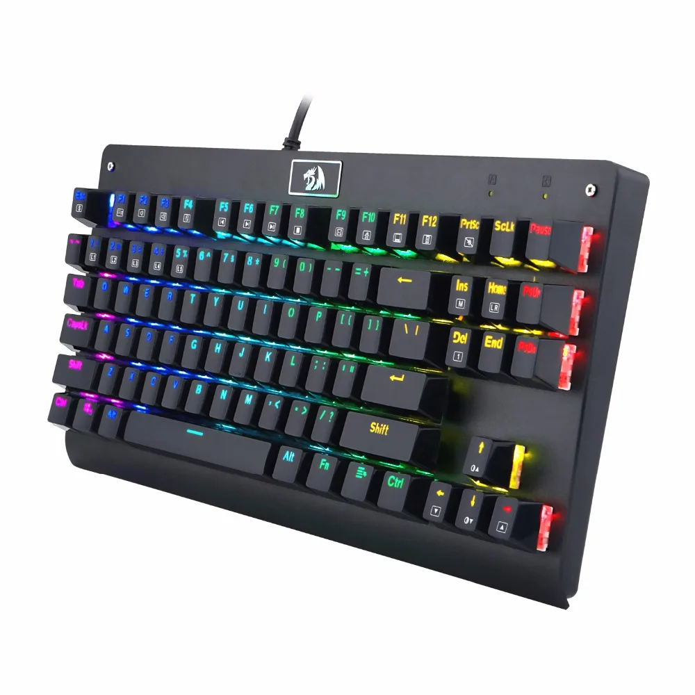 Redragon K568 красный зелёный синий темные мстители механическая клавиатура 100%