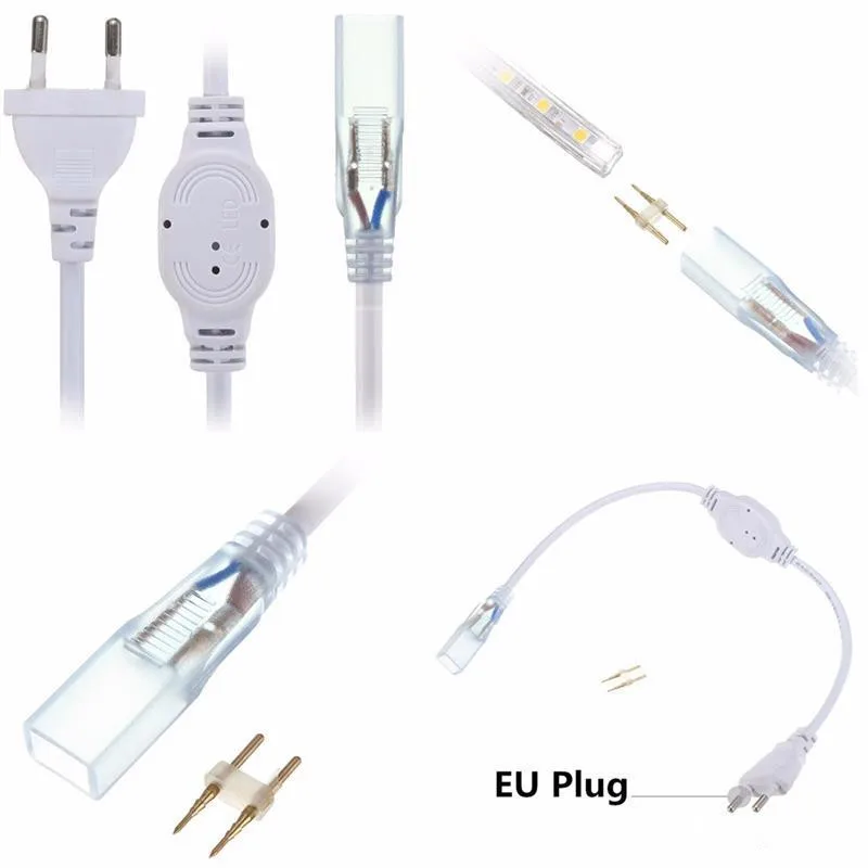 110V 220V 240V Power Supply Light Transformer driver Switch for 3014 5050 2835 5630 LED Strip EU plug Adapter Accessories | Лампы и