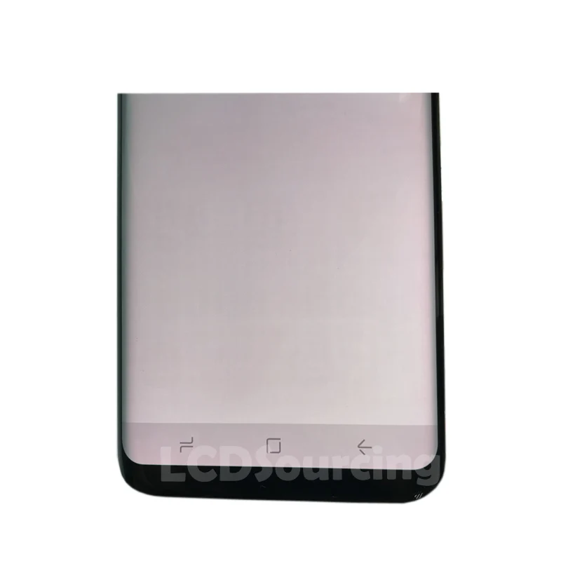 AMOLED красная горящая Тень для samsung Galaxy S8 lcd G950 G950F S8 Plus дисплей G955 G955F кодирующий преобразователь сенсорного экрана в сборе Замена