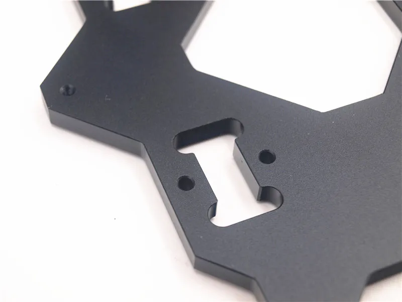 Набор металлических рамок из алюминиевого сплава Funssor Prusa i3 MK3 черного цвета