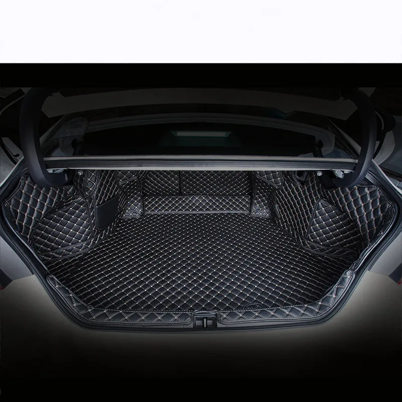 Коврик для багажника автомобиля для Toyota Camry Fortuner Rav4 Crown cargo liner интерьерные аксессуары ковер автомобильный Стайлинг - Название цвета: color 1