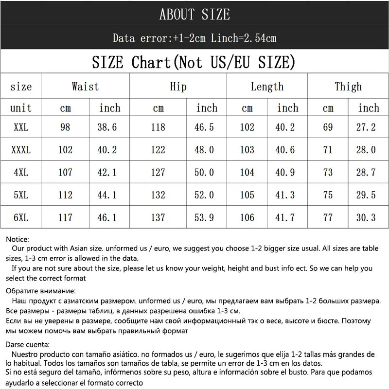 

2018 New Tide brand Large size Men's Trousers Autumn and Winter Men's Casual Loose Fashion Straight jeans More size XXL-5XL 6XL