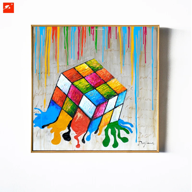 Инновационный оригинальный дизайн красочные милые Мультяшные кости картина