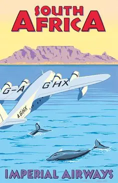 Мекнесс Марокко Африка визит пейзаж путешествие старинный ретро-постер из