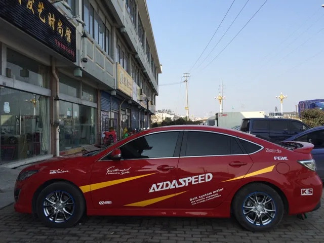 Индивидуальные Дешевые Светоотражающие Racingspeed буквы спортивный стиль всего тела