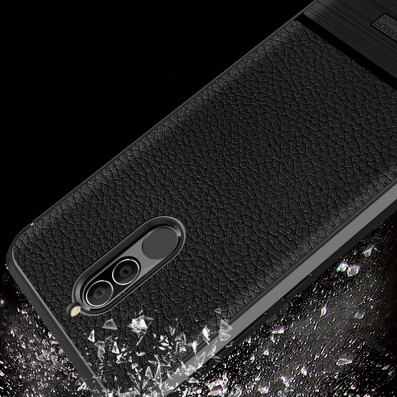 Для Huawei G10 чехол для Mate 10 Lite Премиум оригинальный силиконовый кожаный защитный