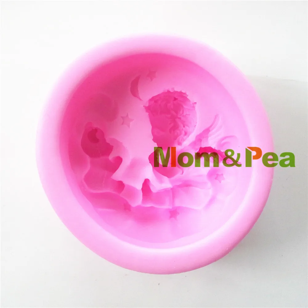 Mom &amp Pea 0805 Бесплатная доставка маленькая силиконовая форма для мыла в форме