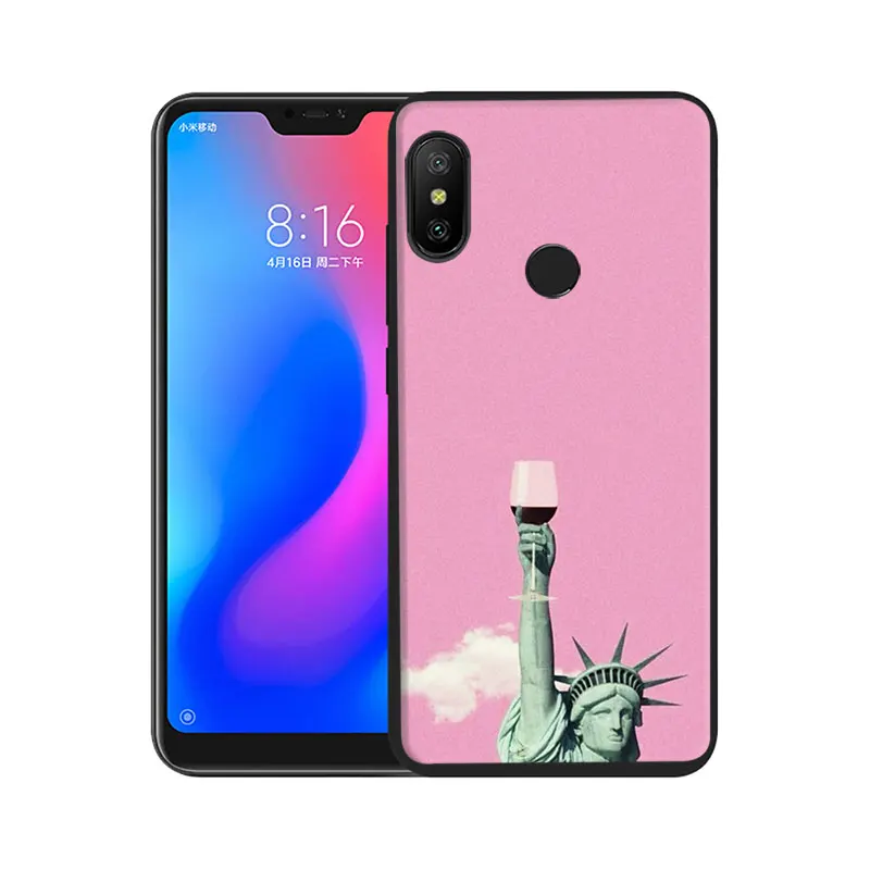 Альтернативный чехол для телефона из мягкого ТПУ с изображением статуи Redmi 8A K20 4A