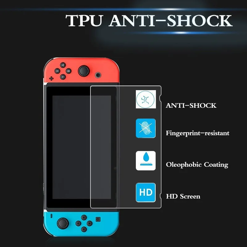 Премиум 2 шт закаленное стекло Экран протектор для Nintendo Switch Защитная пленка NS