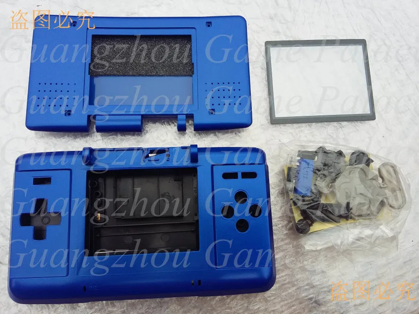 Бесплатная доставка голубой цвет для NDS чехол Nintendo DS консоли полный набор с