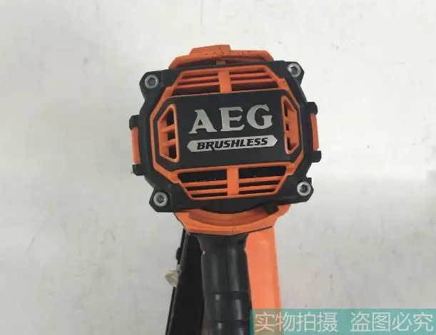 Аутентичный AEG Ricci 18V зарядка беспроводной косой гвоздь пистолет/ бесщеточный пистолет для деревообработки(Подержанные продукты