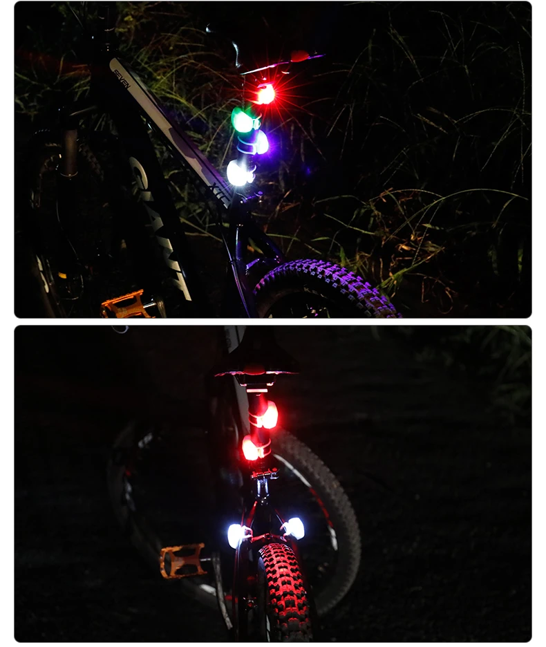 Горный велосипед MTB Велоспорт колес светильник гребец говорил светодиодный фара для велосипеда, светильник вспышки светильник безопасности ночника MTB Аксессуары