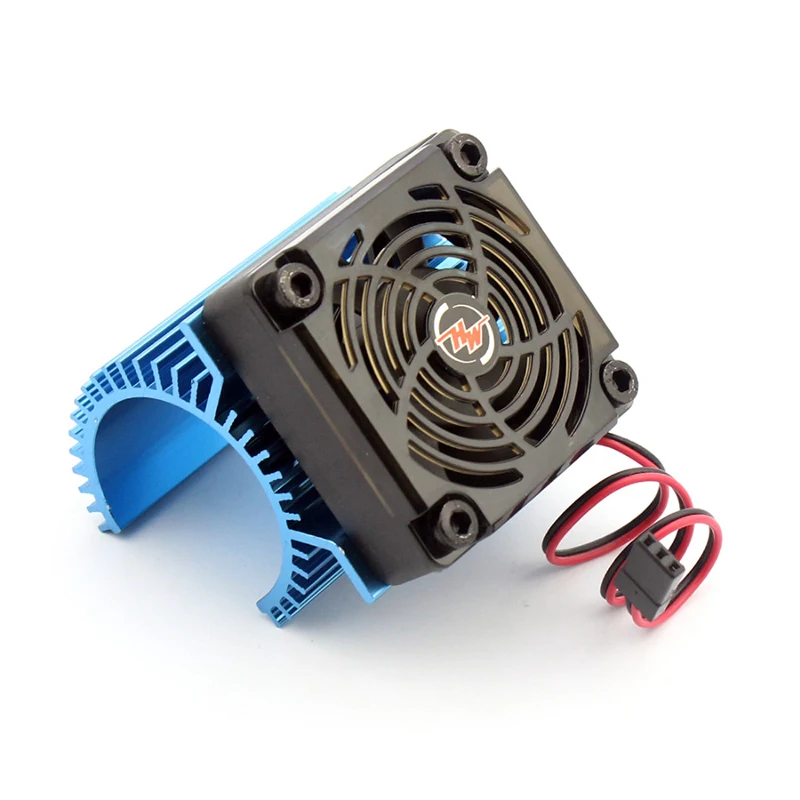 FATJAY Hobbywing EZRUN combo C1 B36 1:10 RC автомобильный радиатор с 5V вентилятор охлаждения для