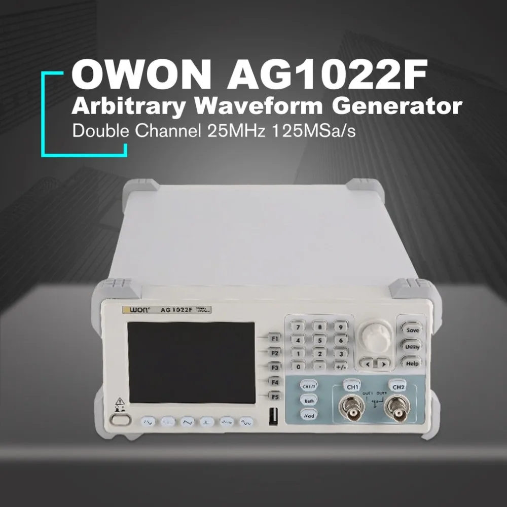 OWON AG1022F двухканальный генератор сигналов произвольной формы цифровой