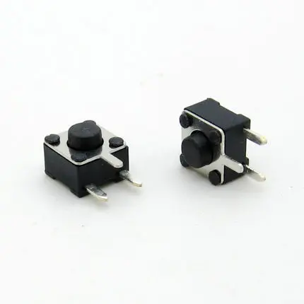 

200PCS/LOT 4.5*4.5*4.3MM touch switch pin / lateral side of the tripod legs 4.5x4.5x4.3