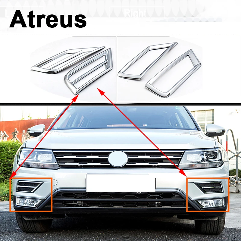 Автомобильные аксессуары Atreus наклейки на передние противотуманные фары гриль