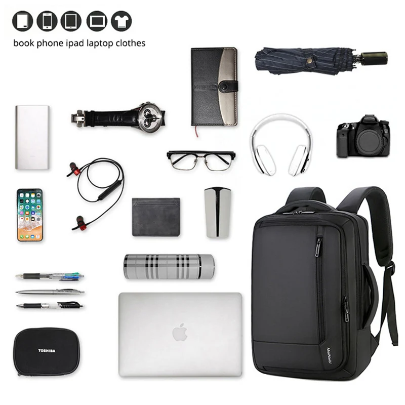 

15.6 Inch Laptop Backpack USB Charging Backpack School Bag for Female Waterproof Large Capacity Travel Backpacks Women Mochila