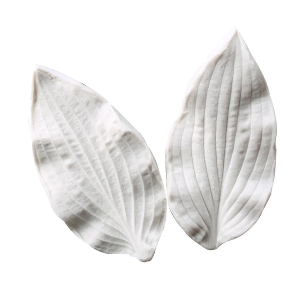 Силиконовая форма Hosta с листьями для помадки цветов инструменты украшения тортов