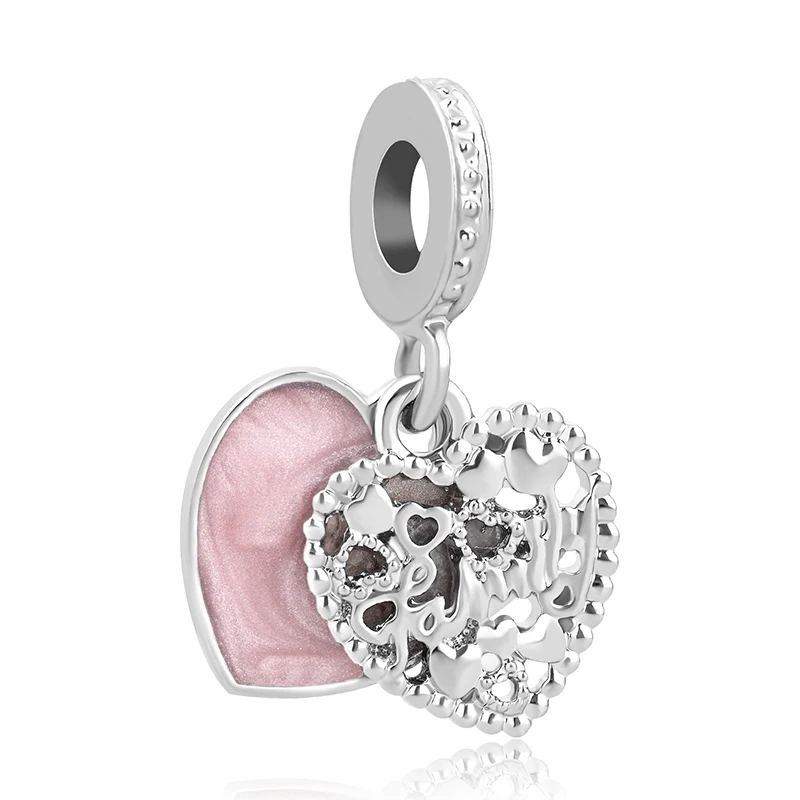 1 шт. подвеска для браслета pandora серебристого цвета|pandora charm bracelet|pandora charmspandora a |
