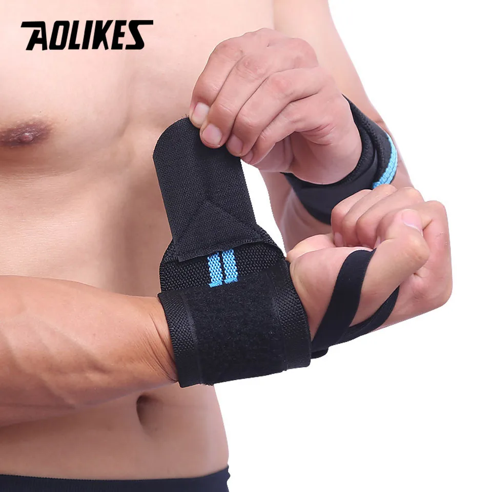 AOLIKES 1 шт. браслет для занятий тяжелой атлетикой спортивный настраиваемый