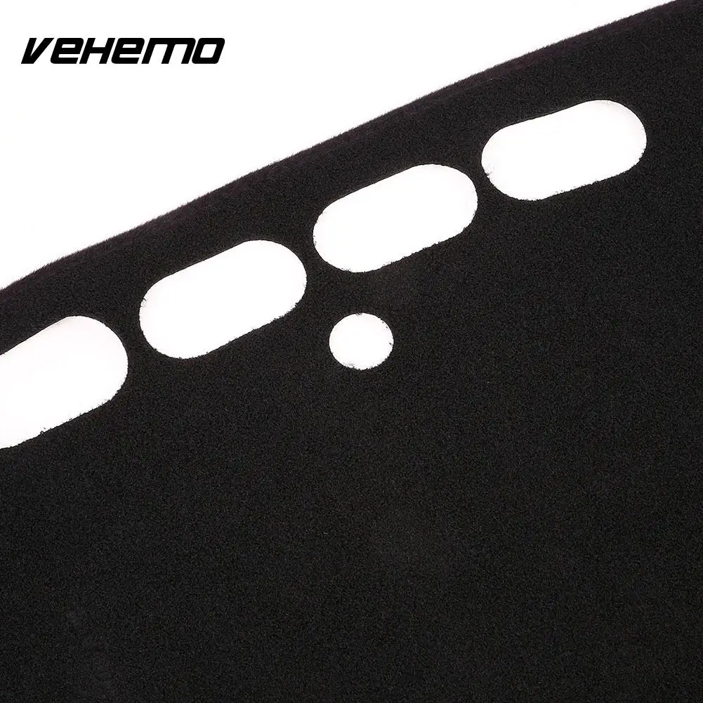 Vehemo Silicone Slip Felt Fabric Sun Cover Pad Dash Mat Dashboard Black Auto Interior | Автомобили и мотоциклы