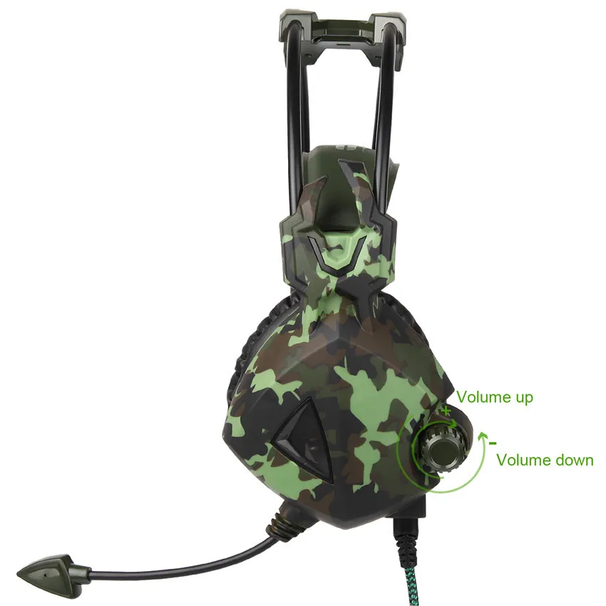 SADES SA 931 PS4 Gaming Headset Stereo бас игра наушники с микрофонами микрофоном для ПК геймера