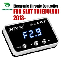 car electronic throttle controller racing accelerator potent booster for seat toledonh 2013 2019 tuning parts accessory