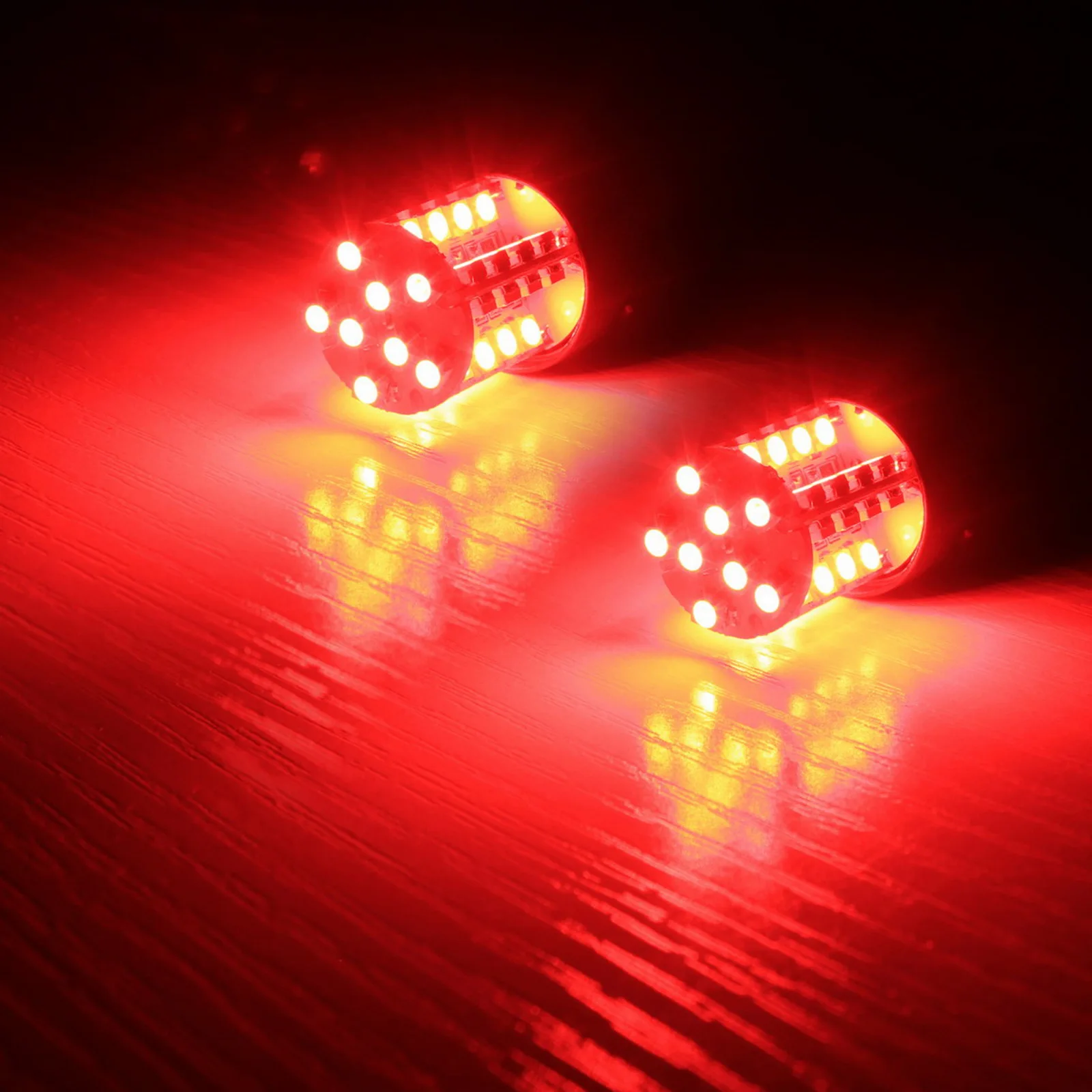 ANGRONG 2x7443 580 W21/5W 40 SMD Светодиодная лампа босветильник задний стоп светильник