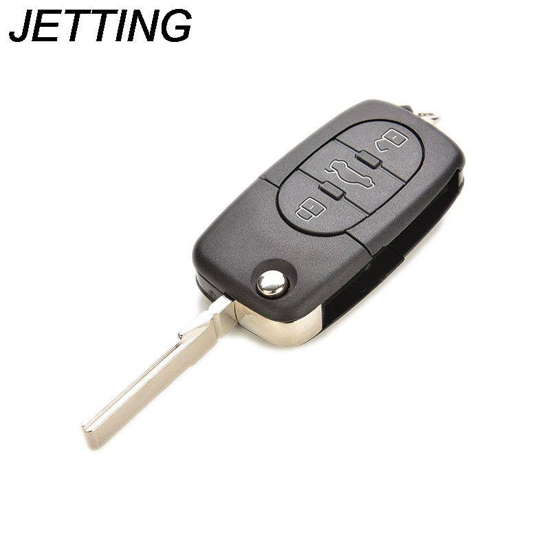 JETTING New 3 Button Remote Key Fob Case Shell &amp Blade HAA For Audi A2 A3 A4 A6 A8 TT CR2032 | Автомобили и мотоциклы