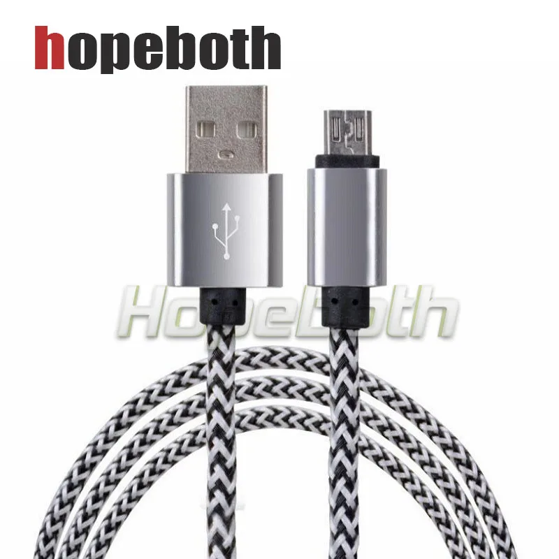 Кабель Micro USB с нейлоновой оплеткой usb кабель для зарядки и синхронизации Samsung Galaxy