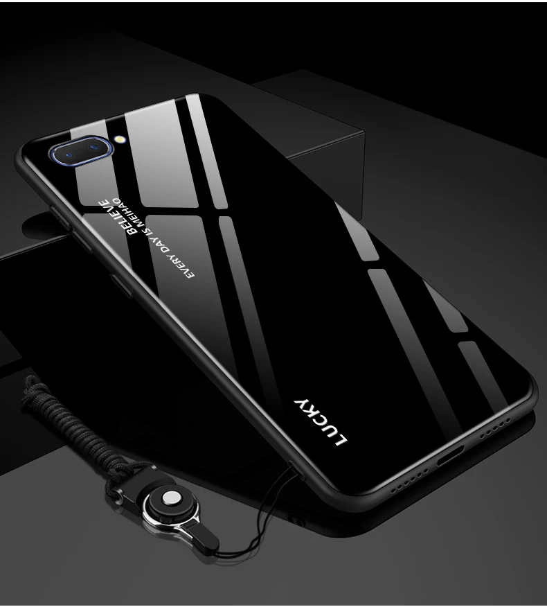 6,2 дюймов для OPPO A3S мобильный чехол для телефона для OPPO A 3S закаленное стекло задняя крышка OPPOA3S a3 s стеклянный чехол s coque shell