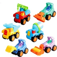 2911 durable q version of tractor engineering team inertial toy vehicle 6 mixed give their children christmas gifts