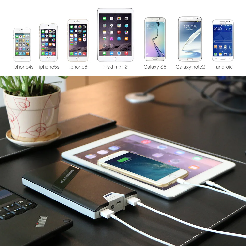 Все мощности S power Bank 20800mAh телефон для iPhone 5 5S SE 6 6s 7 7plus samsung LG sony huawei Xiaomi e. t. c.|Внешние