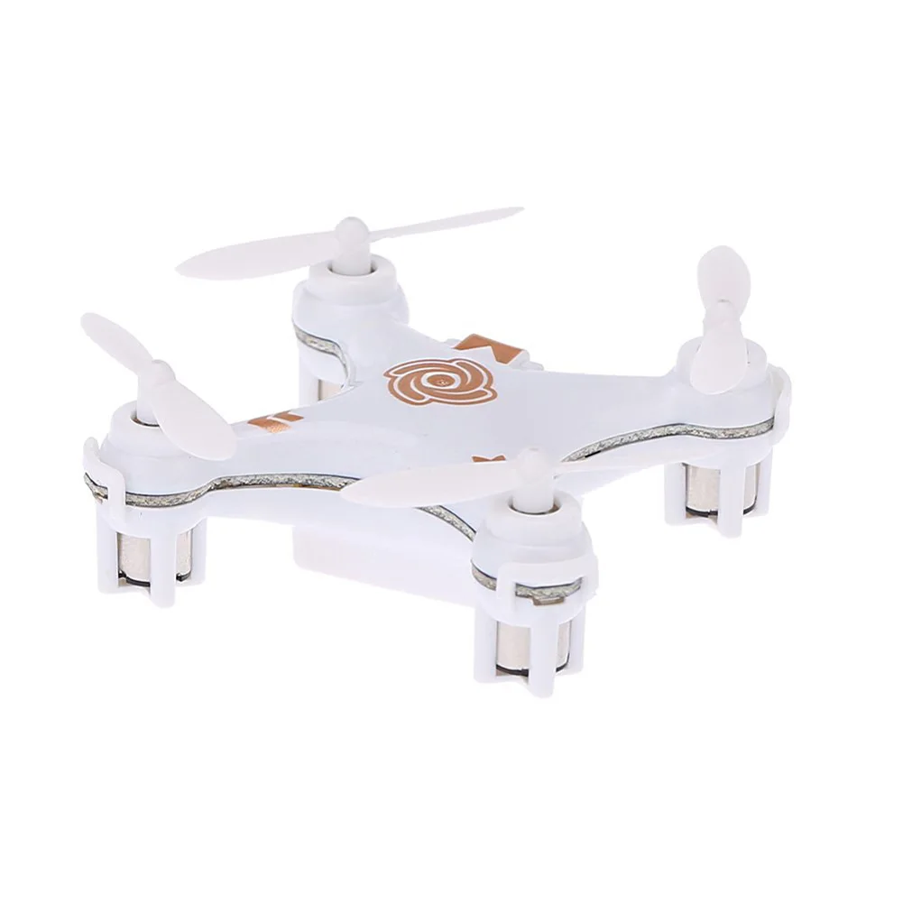 Белый Cheerson CX-10A 2,4 GHz 4CH RC Квадрокоптер нано Дрон с безголовым режимом RC Квадрокоптер Дрон - Цвет: Белый