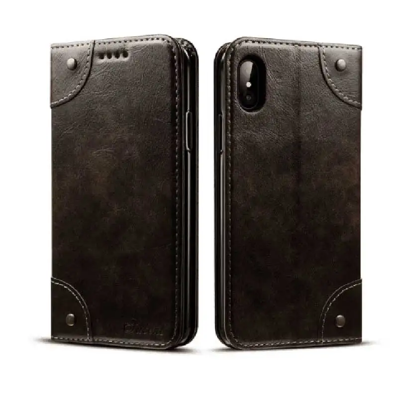 New Mobile Phone Case For Apple iPhone 7 6S 8 Plus X 6 Multi-Function Wallet Cards Zippers Flip Covers Protective Vintage | Мобильные