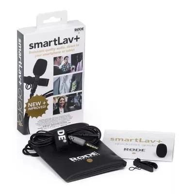 RODE smartlav + Lavalier аудио видео телефон микрофон конденсаторный рекордер для iPhone Xs Max X 8