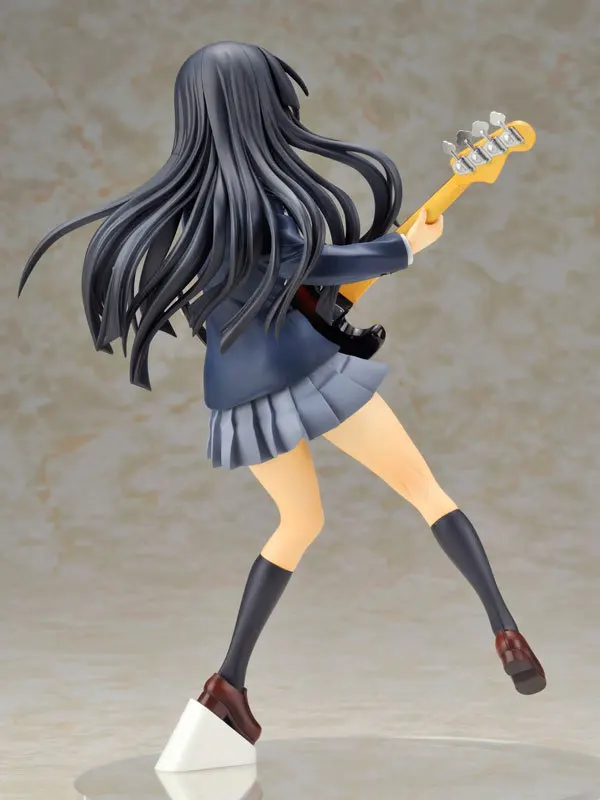 Бесплатная доставка японское аниме K-ON! Mio Akiyama Бассай гитара версия ПВХ