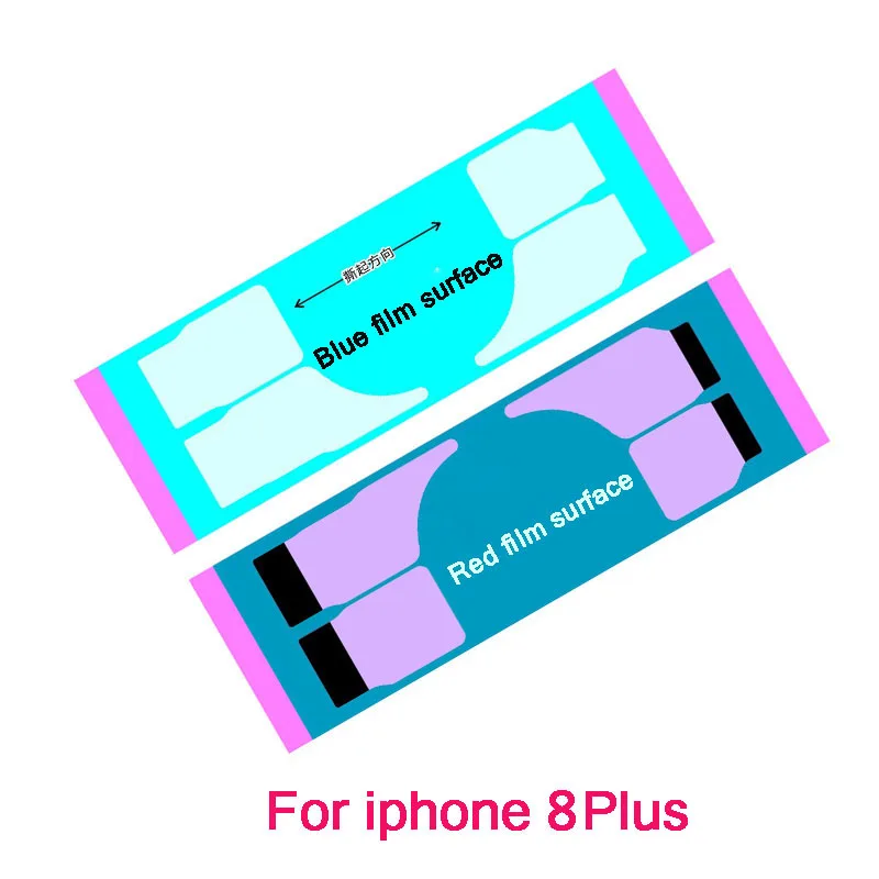 Dedicated For 8 PLUS Клейкая лента двусторонняя для iPhone 7, 8 Plus, X, 5S, SE, 6, 6s Plus, сменная лента для телефона samsung - Цвет: Dedicated For 8 PLUS