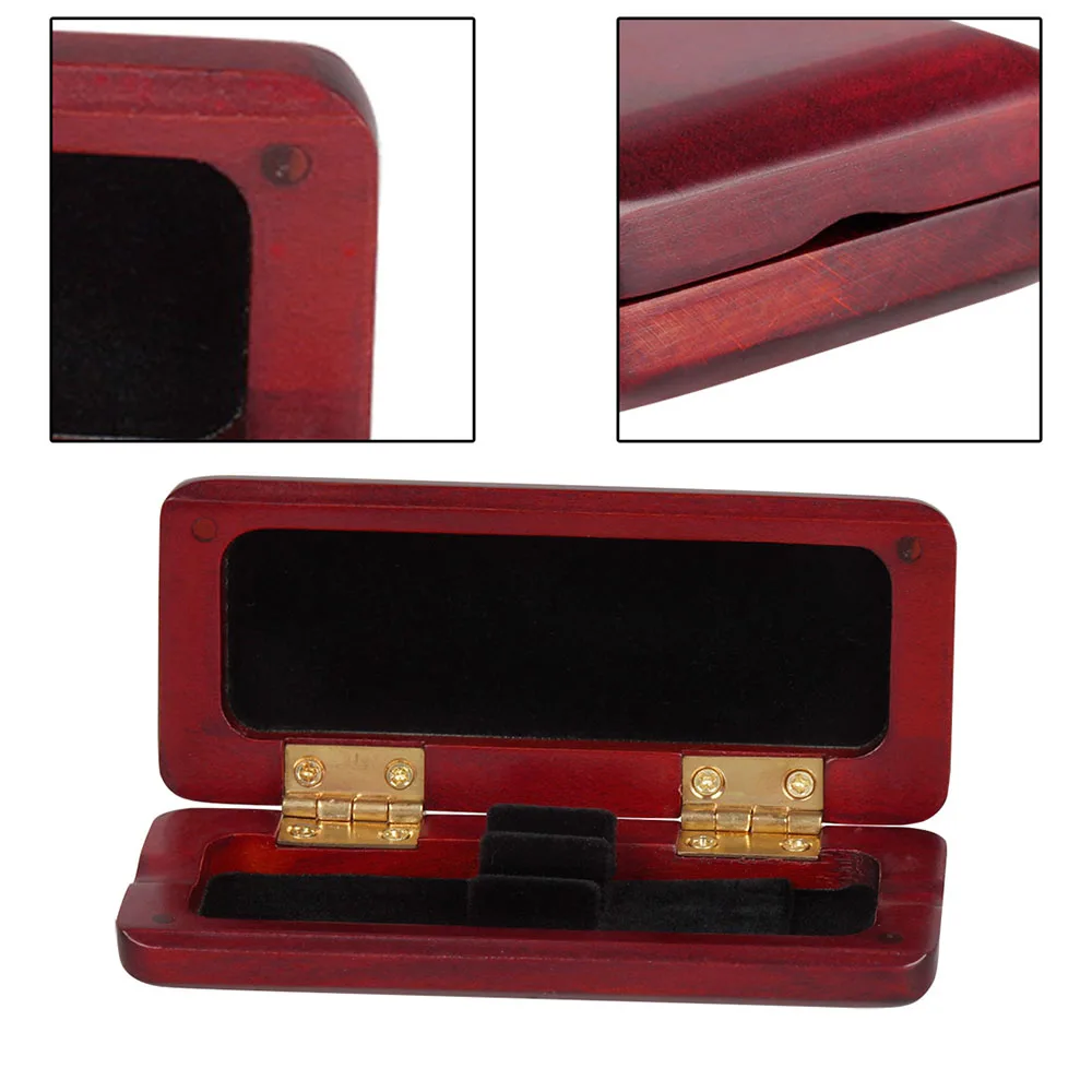 Деревянный Oboe Reed чехол из цельного дерева держатель коробка кленового для 2шт Reeds