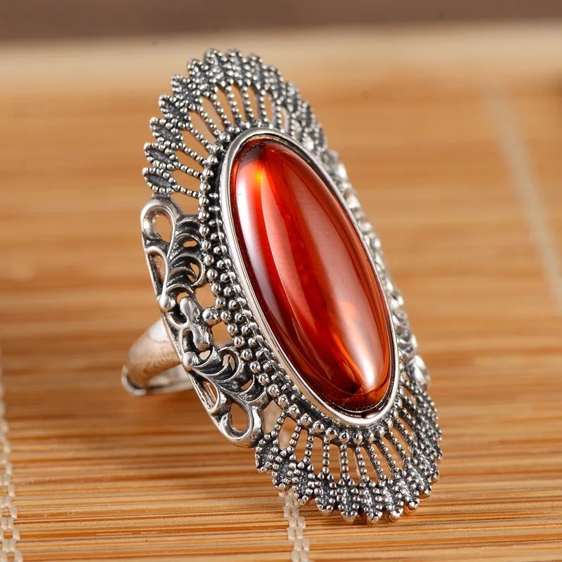 Подлинное кольцо из серебра 925 пробы с преувеличенным цирконием оригинальные