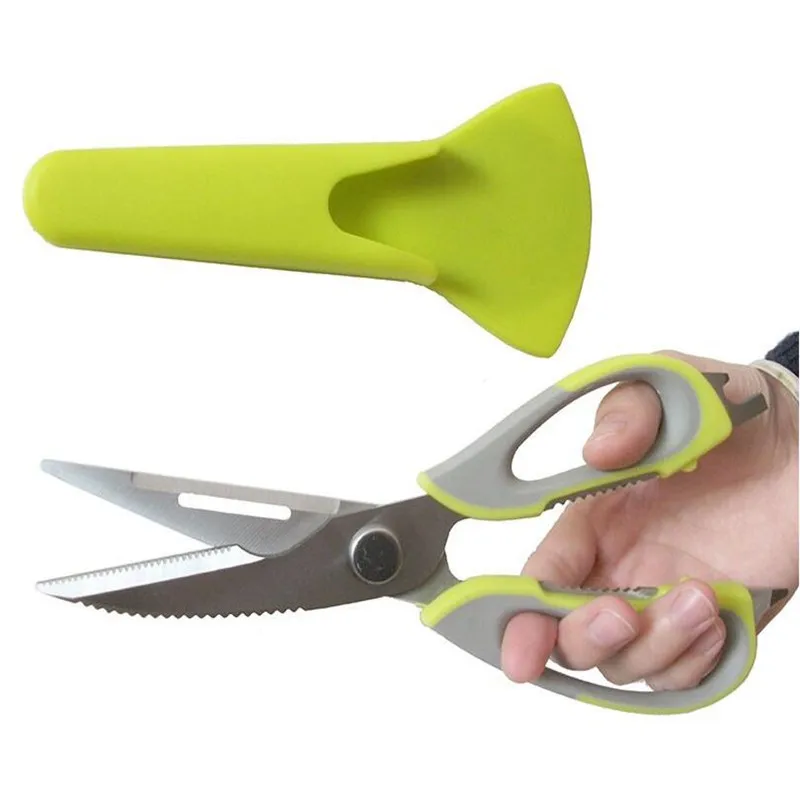 Многофункциональные кухонные ножницы из нержавеющей стали для резки инструменты приготовления