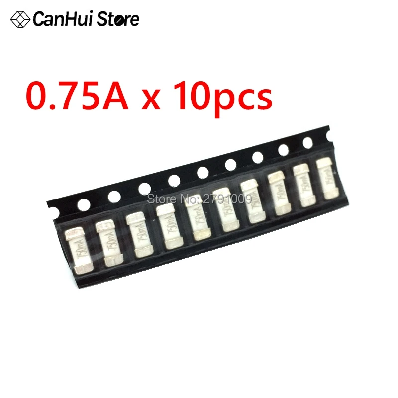 10 шт. 1808 125 В 0451 SMD Быстрый Предохранитель 0.5A 0.75A 1A 2A 3A 4A 5A 6.3A 8A 10A 15A 20A 500MA 750MAultra rapid