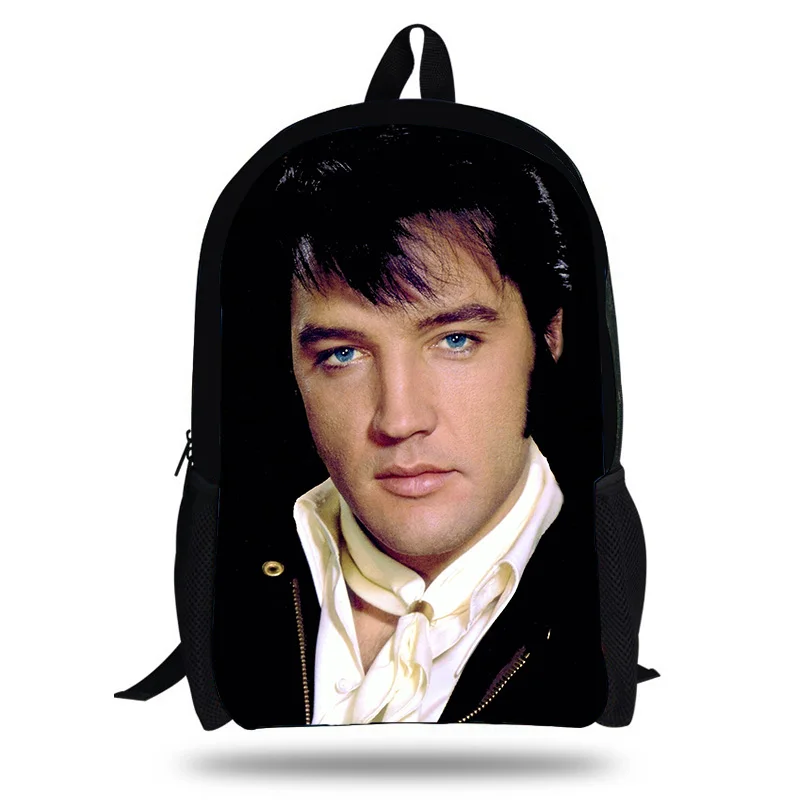 Детский рюкзак с 3D принтом kolleg Singer Elvis Presley дорожный школьный Mochila для подростков