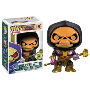 2013 SDCC редкий официальный Funko поп мастер Вселенной-металлический скелетор Грааль Виниловая фигурка Коллекционная модель игрушки