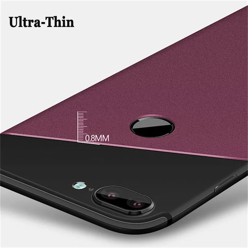 Shockproof Ultra thin For Xiaomi Redmi Note 7 5A Prime Rubber Sandstone Gel Soft TPU Matte Back Covers Mi Play Cases |