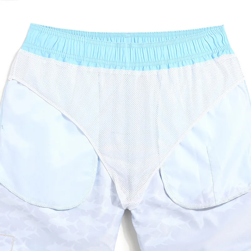 Мужские шорты Pantalon для бега высококачественные плавки серфинга пляжный - Фото №1
