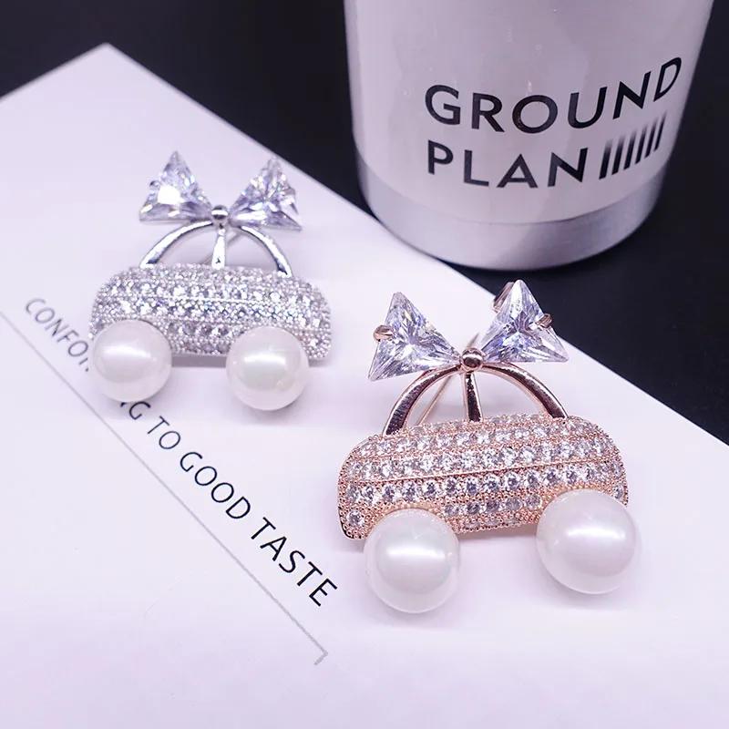 ZH select Colour Fashion shell pearl brooch woman personality garment Dresses Multi-use Jewelry Corsage | Украшения и аксессуары
